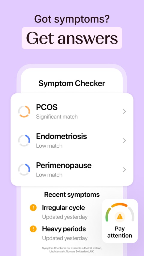Official App Store screenshot 3 of Flo Cycle & Period Tracker