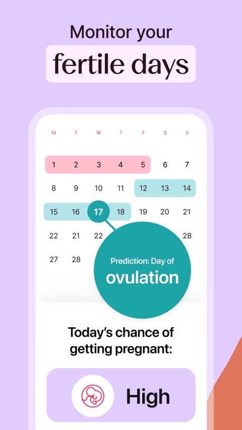 Official App Store screenshot 4 of Flo Cycle & Period Tracker