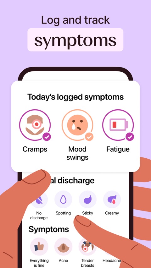 Official App Store screenshot 5 of Flo Cycle & Period Tracker