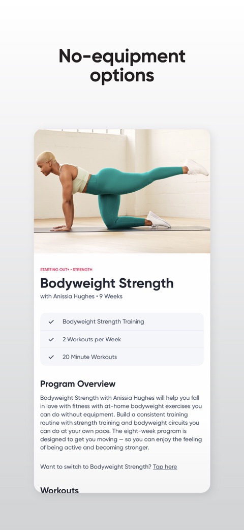 Official App Store screenshot 4 of Sweat: Fitness App For Women