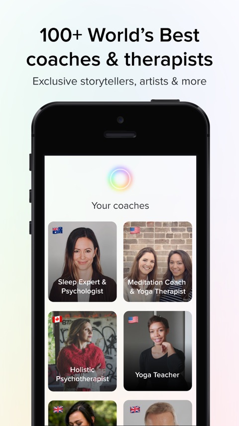 Official App Store screenshot 4 of Aura: Meditation & Sleep, CBT