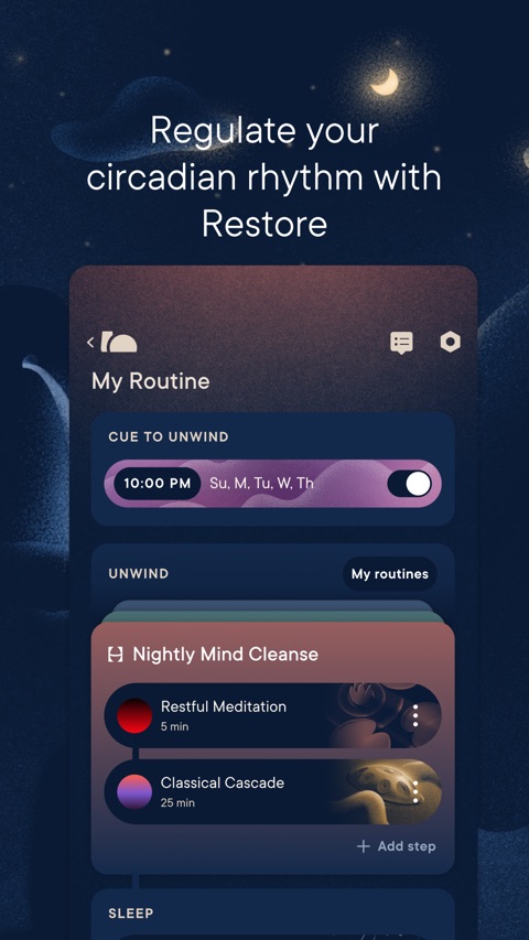 Official App Store screenshot 2 of Hatch Sleep