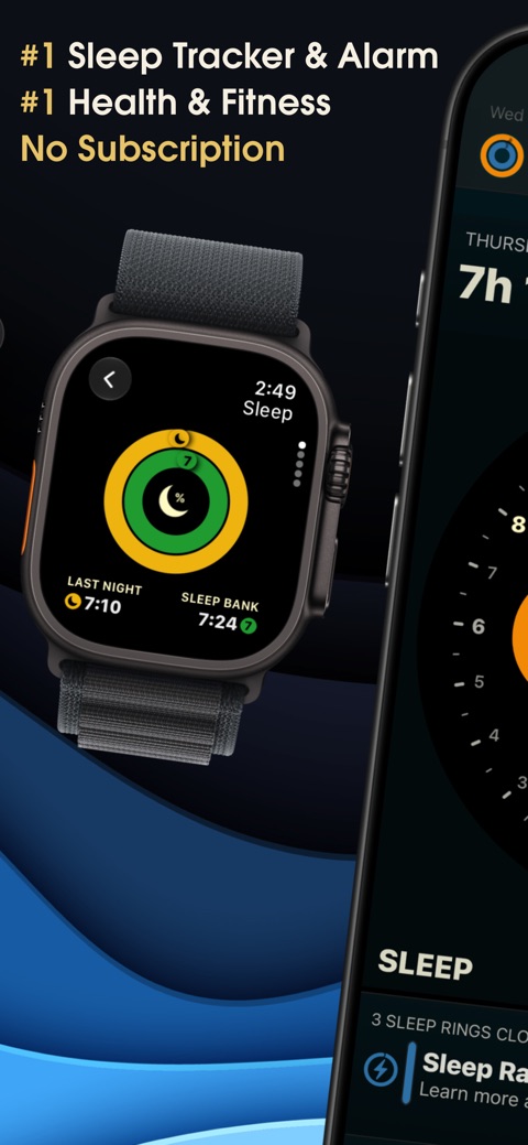 Official App Store screenshot 2 of AutoSleep: Watch Sleep Tracker