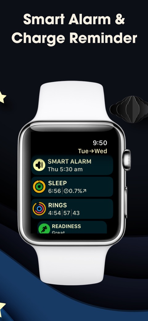 Official App Store screenshot 4 of AutoSleep: Watch Sleep Tracker