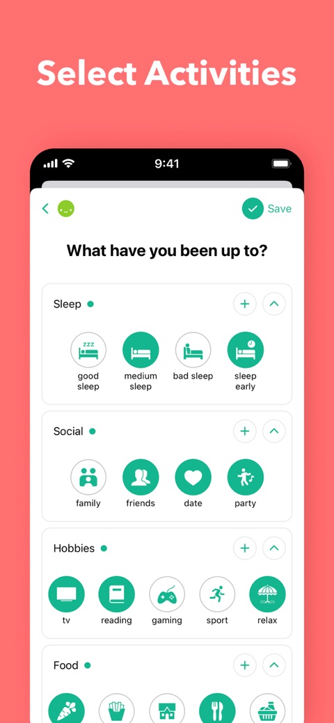 Official App Store screenshot 3 of Daylio Journal - Mood Tracker