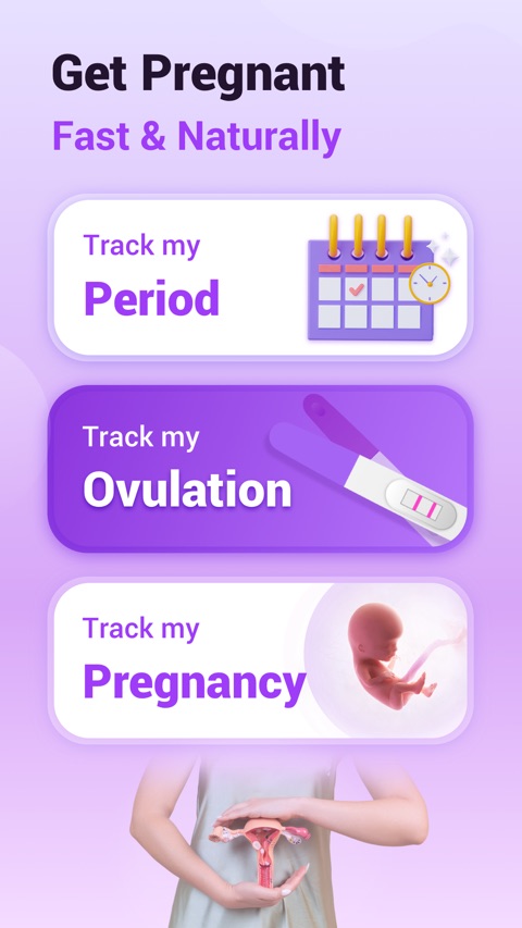 Official App Store screenshot 1 of Premom-Ovulation Tracker, PCOS