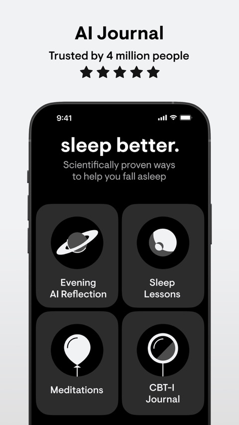 Official App Store screenshot 3 of stoic. journal & mental health