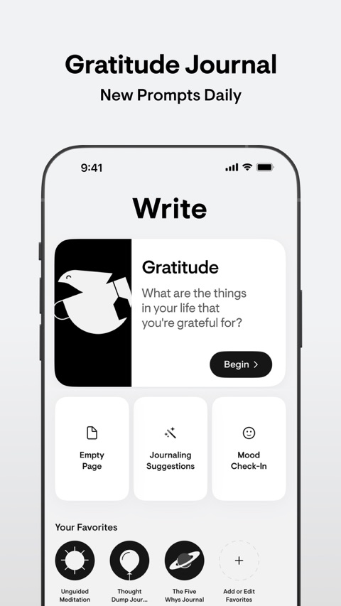 Official App Store screenshot 4 of stoic. journal & mental health