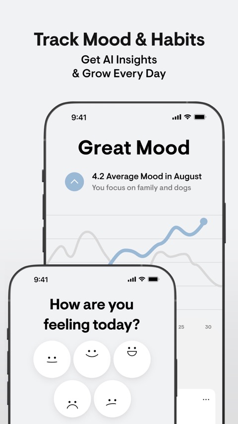 Official App Store screenshot 5 of stoic. journal & mental health