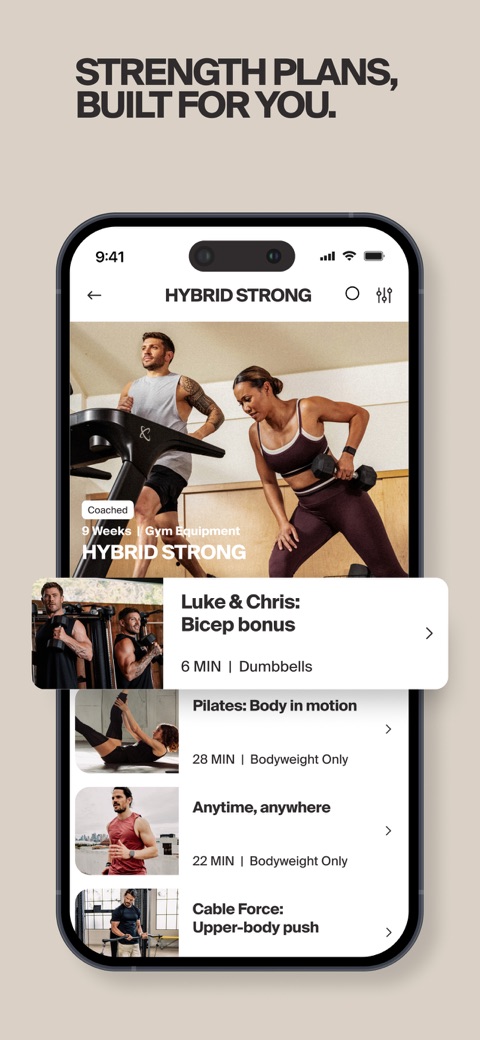 Official App Store screenshot 3 of Centr: Strength & Fitness App