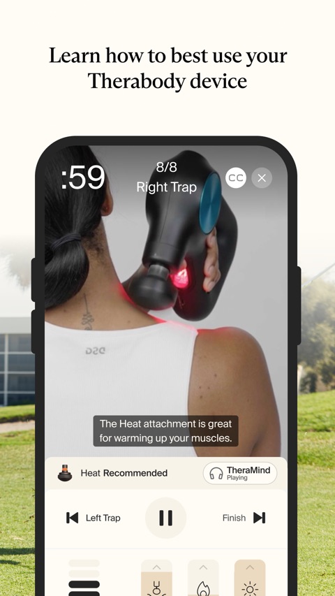 Official App Store screenshot 4 of Therabody