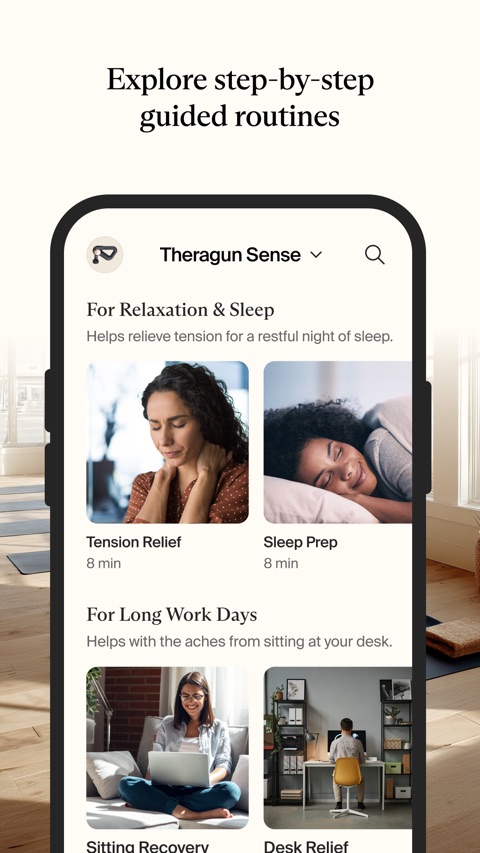 Official App Store screenshot 5 of Therabody