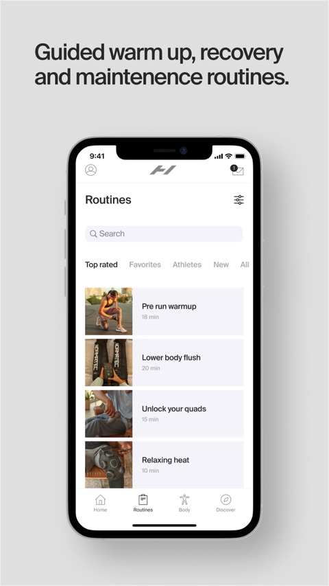 Official App Store screenshot 2 of Hyperice