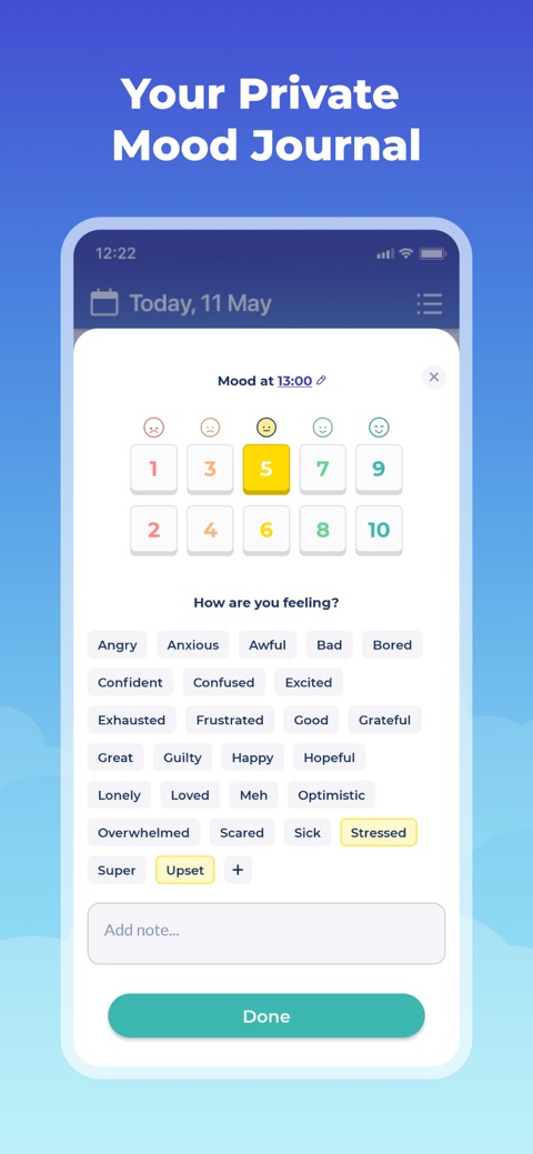 Official App Store screenshot 4 of Bearable - Symptom Tracker