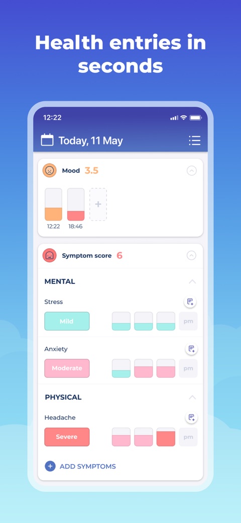 Official App Store screenshot 5 of Bearable - Symptom Tracker