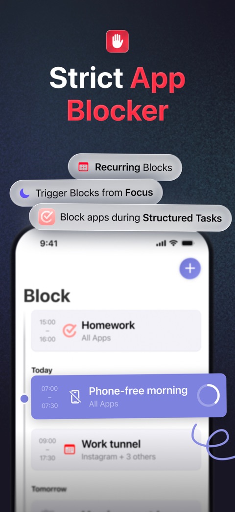 Official App Store screenshot 4 of one sec | screen time + focus