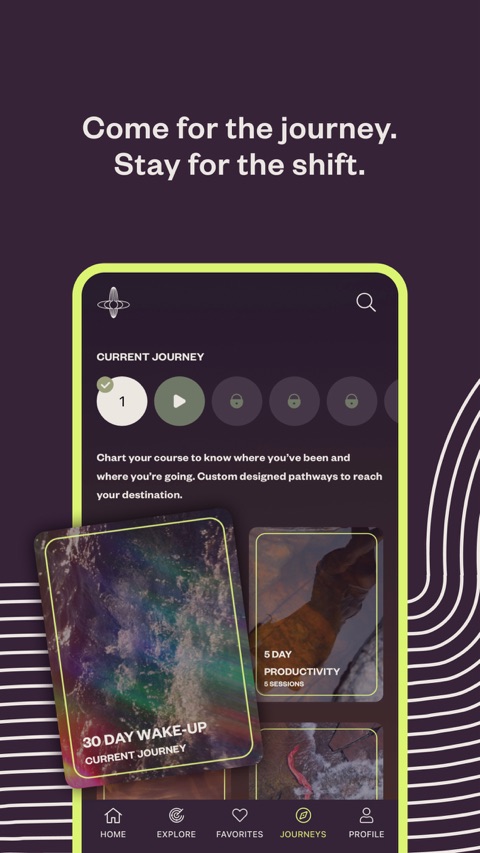 Official App Store screenshot 5 of Othership: Guided Breathwork