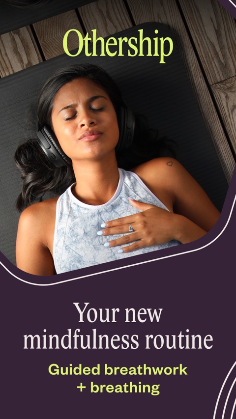 Official App Store screenshot 1 of Othership: Guided Breathwork