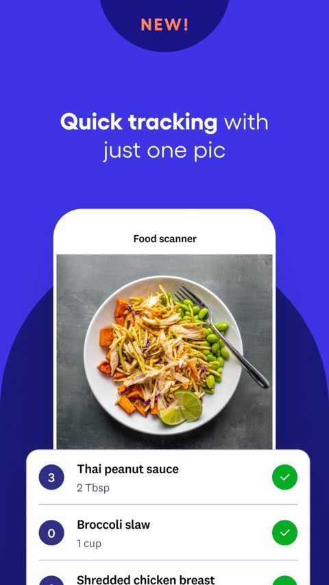 Official App Store screenshot 2 of WeightWatchers Program