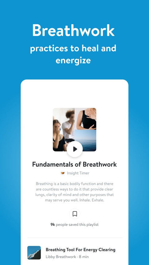 Official App Store screenshot 5 of Insight Timer: Meditate, Sleep