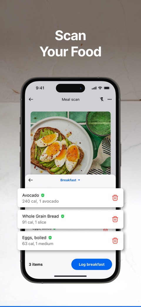 Official App Store screenshot 4 of MyFitnessPal: Calorie Counter