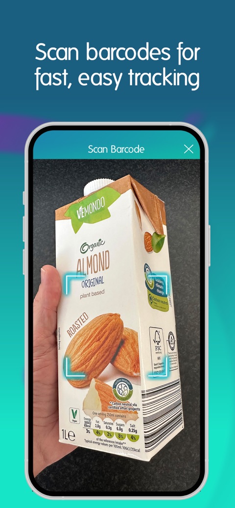 Official App Store screenshot 3 of Calorie Counter +