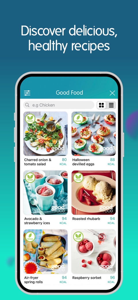 Official App Store screenshot 4 of Calorie Counter +
