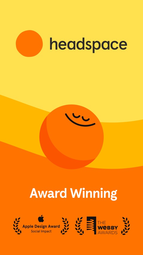 Official App Store screenshot 1 of Headspace: Sleep & Meditation