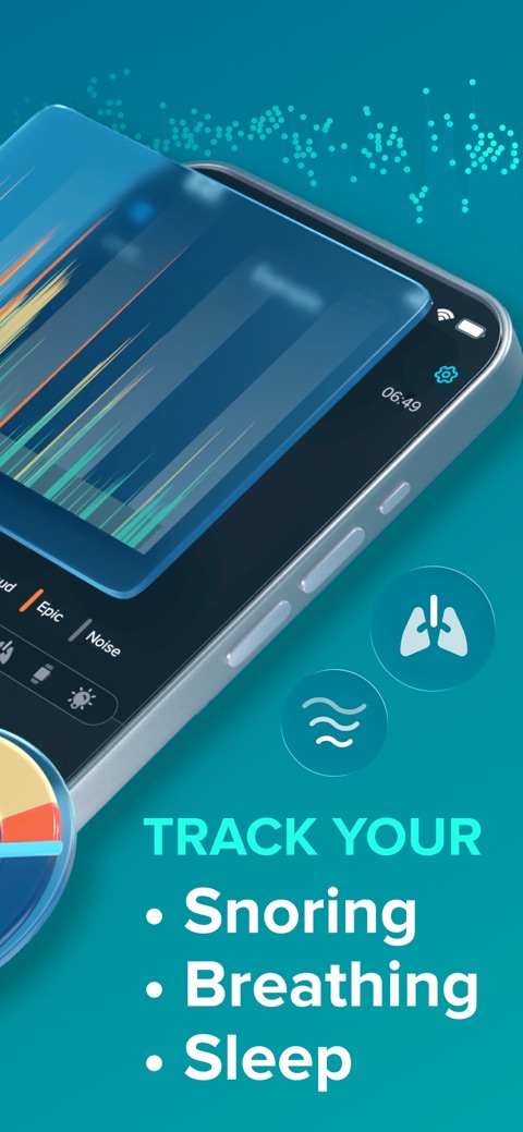 Official App Store screenshot 2 of SnoreLab : Record Your Snoring