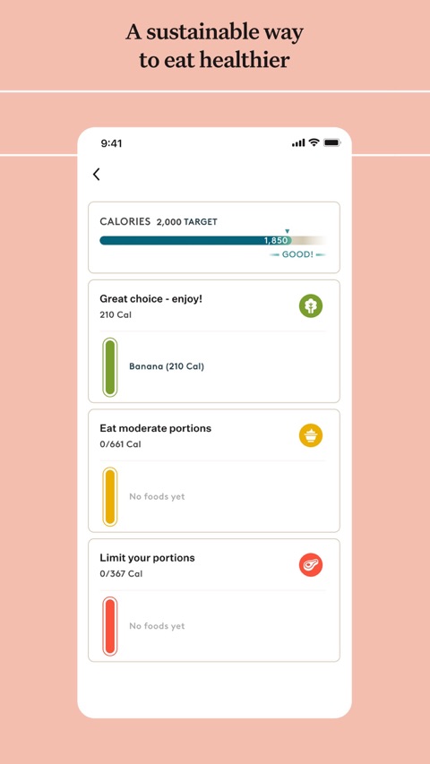 Official App Store screenshot 4 of Noom Weight Loss, Food Tracker