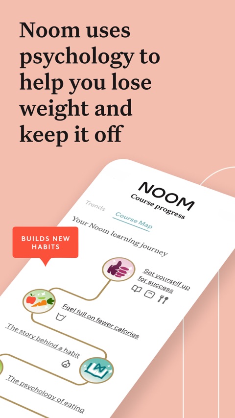 Official App Store screenshot 1 of Noom Weight Loss, Food Tracker