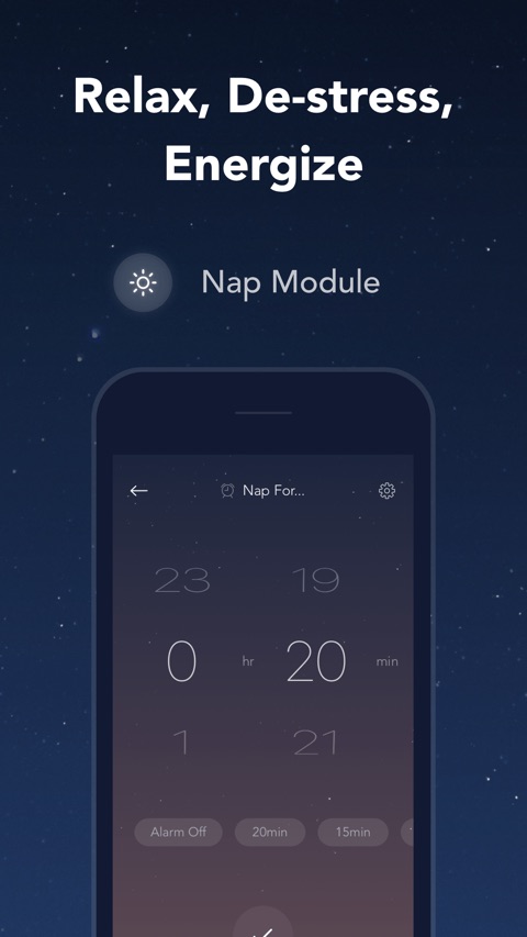 Official App Store screenshot 3 of Pzizz - Sleep, Nap, Focus