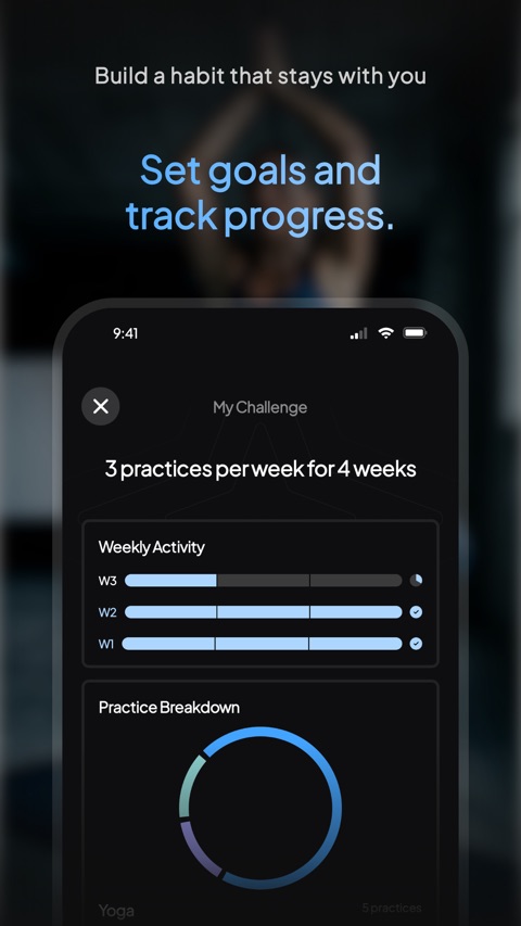 Official App Store screenshot 5 of Yoga | Down Dog
