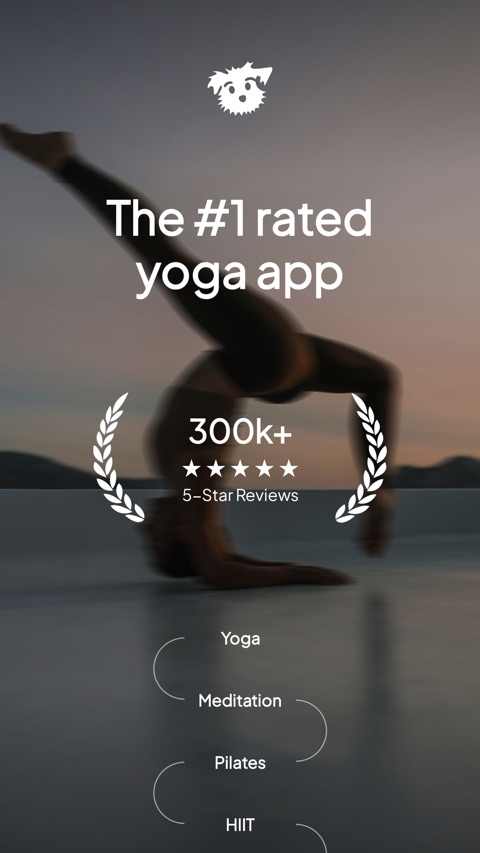 Official App Store screenshot 1 of Yoga | Down Dog