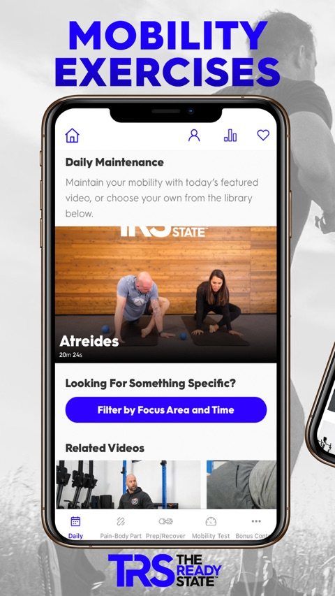 The Ready State Mobility Coach App Store screenshot